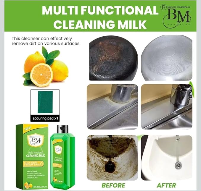 ✨ Powerful Multifunctional Cleaner – Pack of 4 ✨