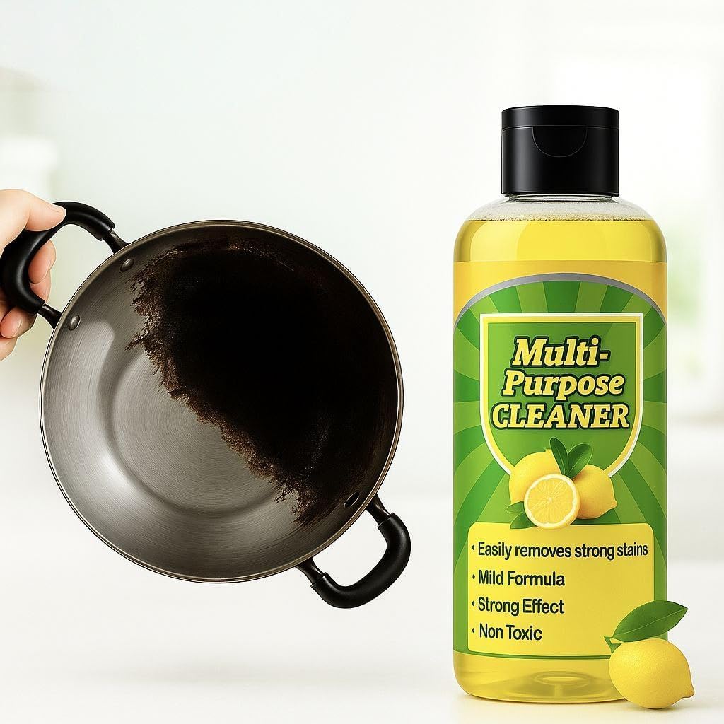 UltraClean™ Multi-Purpose Cleaning Cream – Powerful All-in-1 Cleaner for Kitchen, Bathroom &amp; Toilet | Deep Stain Removal &amp; Shine Booster ✨🧼