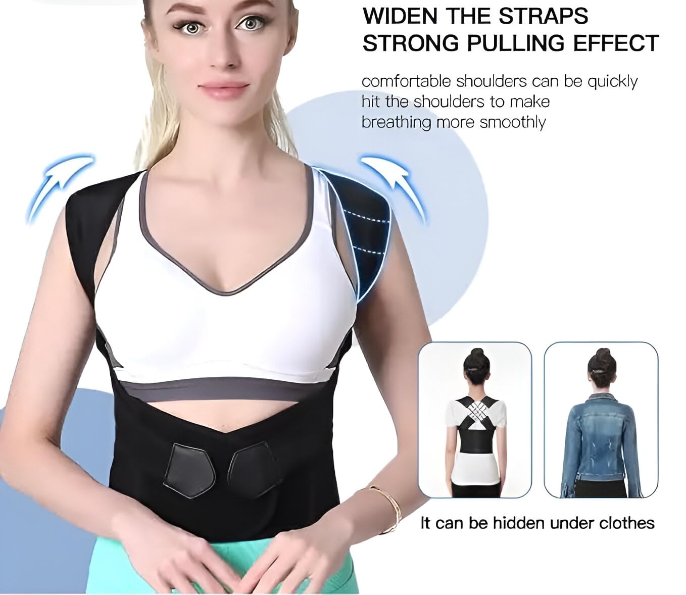Straight Back™ Posture Corrector – Relieve Pain & Improve Posture Instantly 💪✨