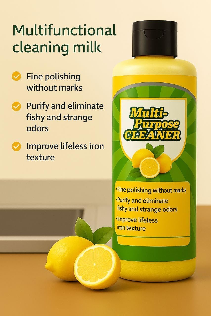 UltraClean™ Multi-Purpose Cleaning Cream – Powerful All-in-1 Cleaner for Kitchen, Bathroom &amp; Toilet | Deep Stain Removal &amp; Shine Booster ✨🧼