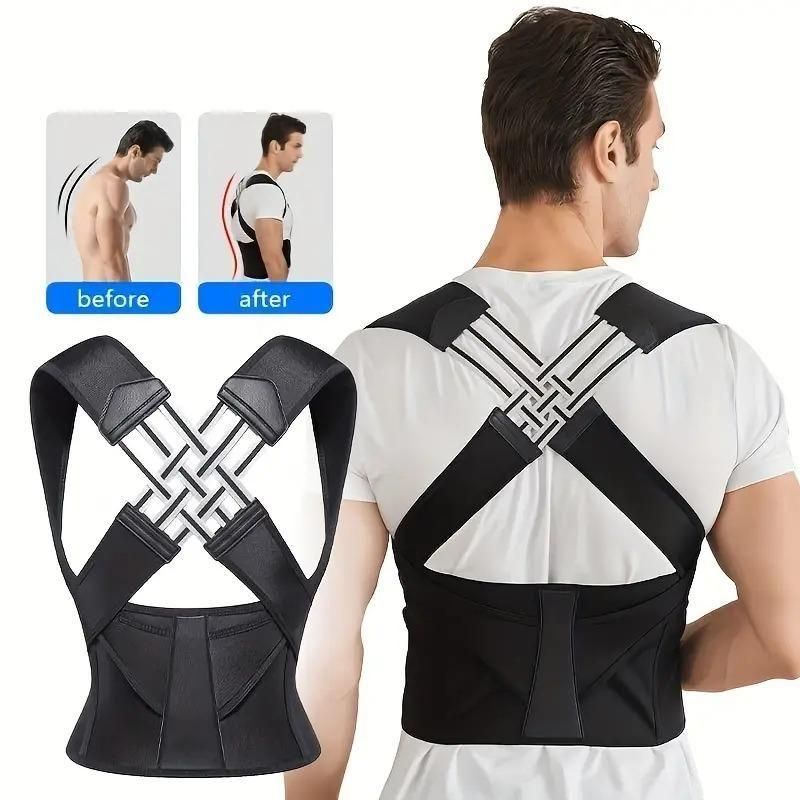 💪✨ Adjustable Back Posture Corrector – Instantly Fix Slouching & Relieve Back Pain!