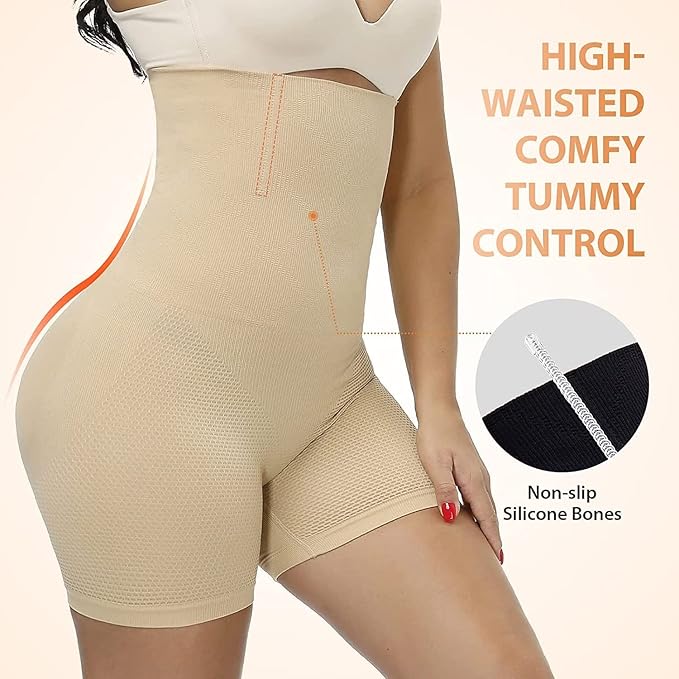 4-in-1 SlimFit™ Shapewear – Instant Tummy Control, Thigh & Hip Shaper | For a Confident, Curvy Look ✨💃