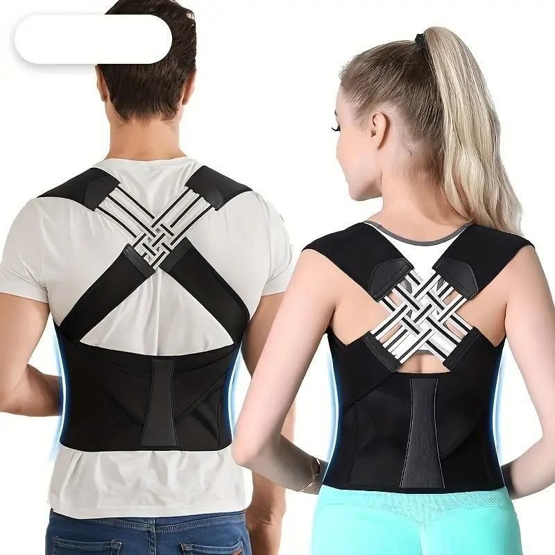 💪✨ Adjustable Back Posture Corrector – Instantly Fix Slouching & Relieve Back Pain!