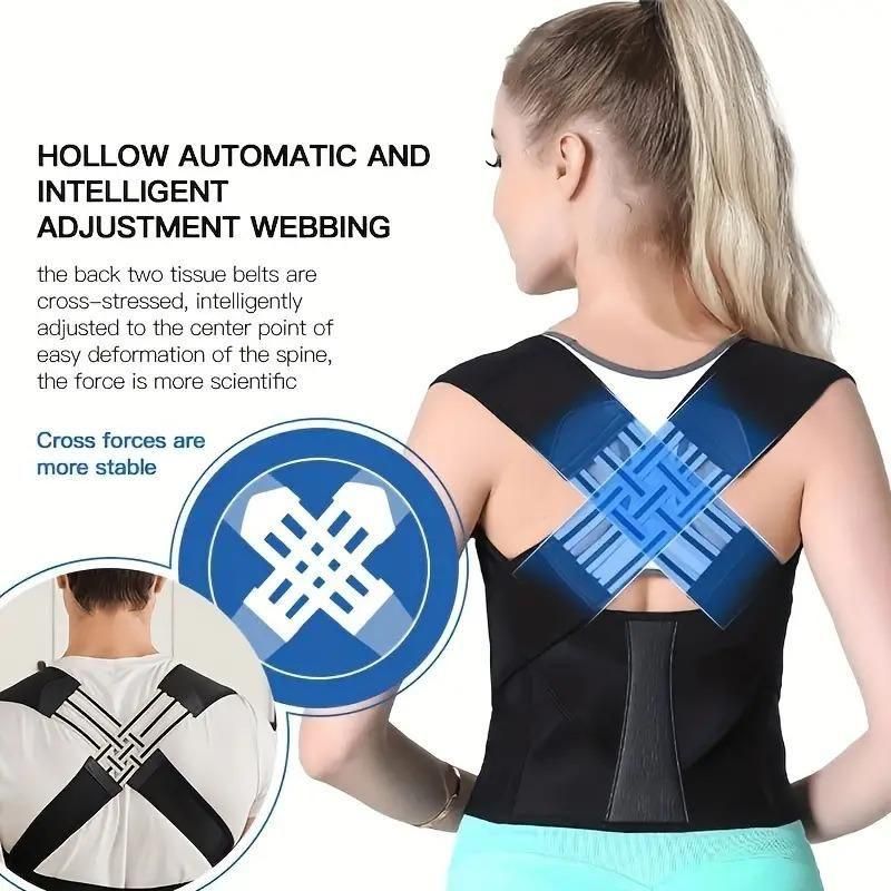 💪✨ Adjustable Back Posture Corrector – Instantly Fix Slouching & Relieve Back Pain!