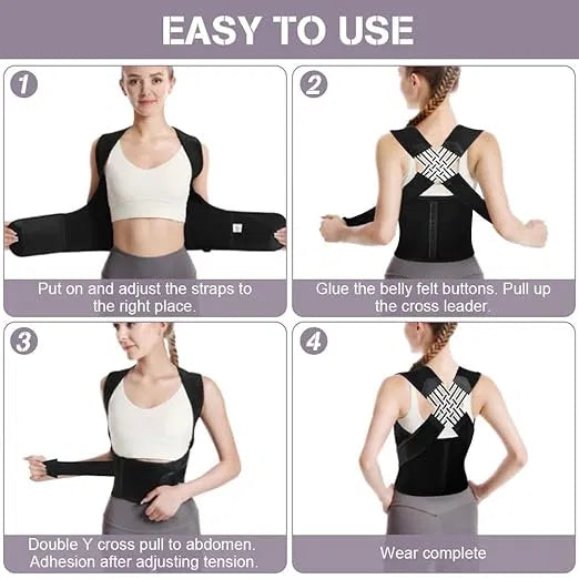 Straight Back™ Posture Corrector – Relieve Pain & Improve Posture Instantly 💪✨